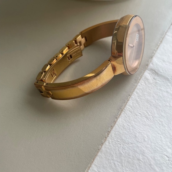 Movado Rose Gold Women's Bangle Watch - Picture 3 of 6